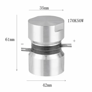 

50W/170KHZ ultrasonic cleaning transducer pzt-4,ultrasonic transducer and piezoelectric transducer