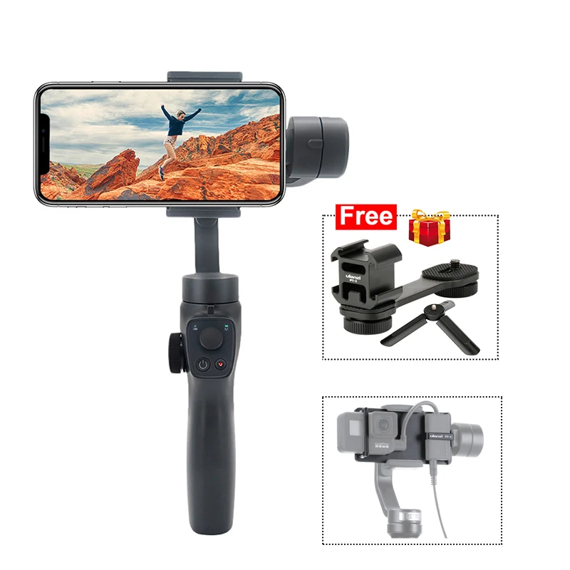 Eyemind 2 трехосевой Ручной Стабилизатор для iPhone huawei P30 Android смартфонов Gopro 7 6 5 Osmo