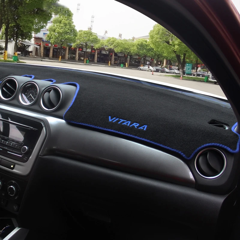 Для Suzuki Vitara 4th LHD покрытие приборной панели автомобиля коврики Избегайте сенсорные панели анти-УФ ковры протектор Аксессуары