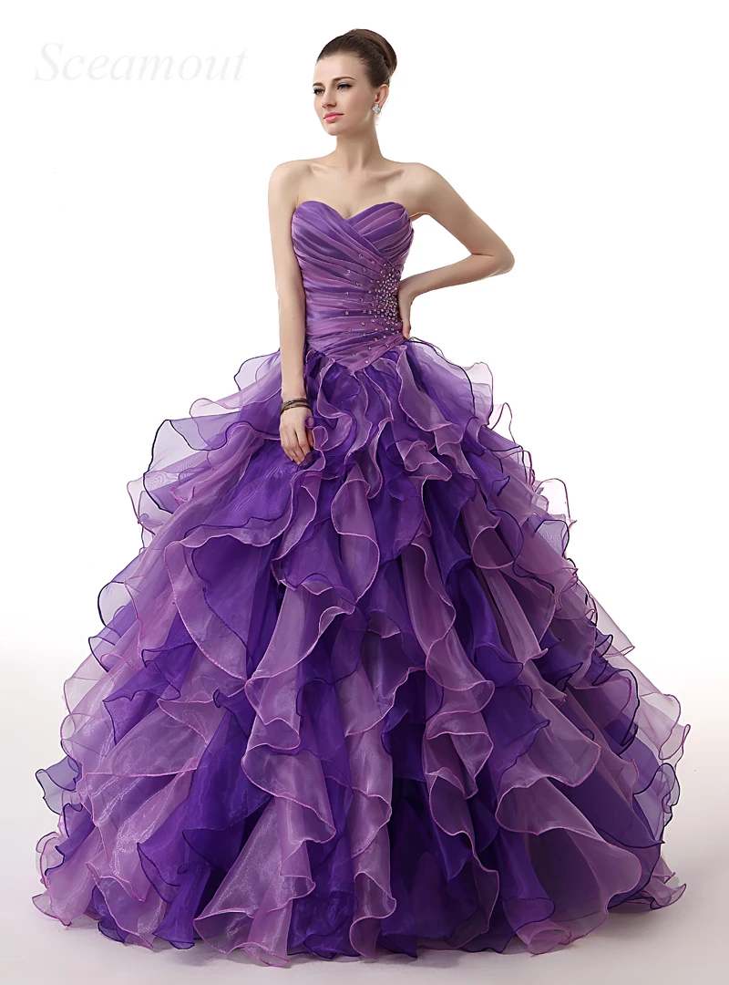 

Ball Gown Quinceanera Dresses Sweetheart Ruffles Beading Floor Length Backless Lace Up With Short Sleeve Jacket Bolero Pageant