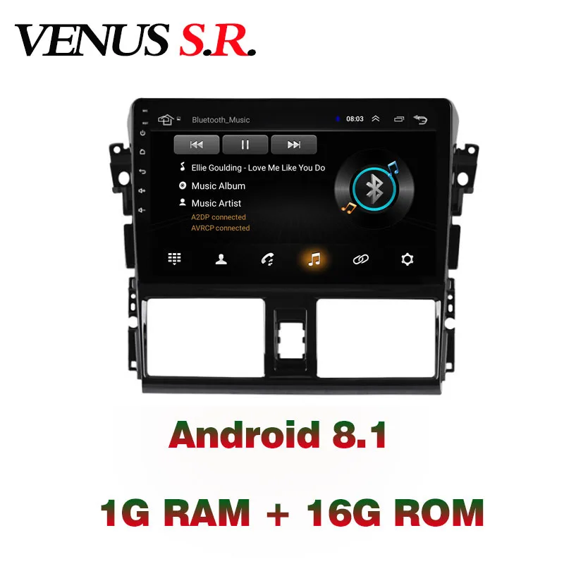 Flash Deal VenusSR Android 8.1 2.5D car dvd for Toyota Vios Yaris Radio 2014-2016 multimedia Radio stereo gps navigation 0 Flash Deal VenusSR Android 8.1 2.5D car dvd for Toyota Vios Yaris Radio 2014-2016 multimedia Radio stereo gps navigation 0