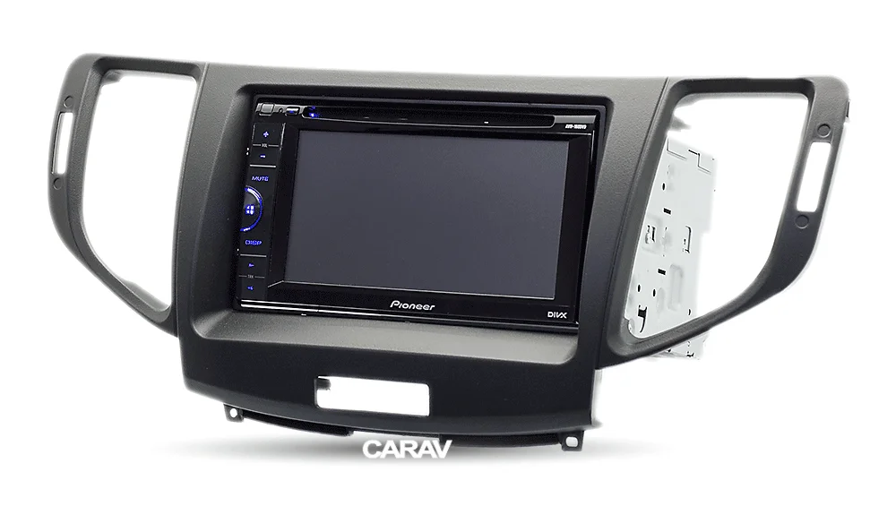2Din Радио Фризовая для HONDA Accord ACURA TSX стерео панель Монтаж Установка тире комплект накладка рамка CARAV 11-062