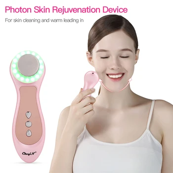 

Light Therapy Photon Skin Rejuvenation Facial Massager Wrinkle Removal Anti Aging Face Skin Tightening Lifting Beauty Apparatus