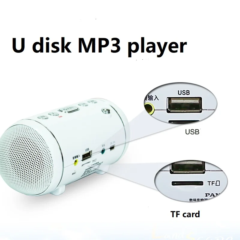 PANDA DS-147 динамик таймер переключатель песня лирика синхронизированный FM радио U диск/TF карта mp3-плеер