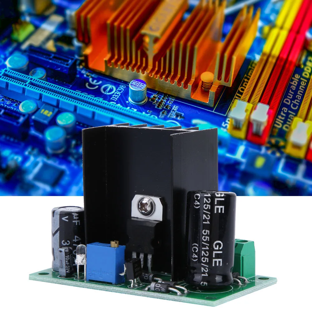 LM317 DC AC напряжение понижающий модуль линейный регулятор напряжения umax преобразователь Регулятор Moudule