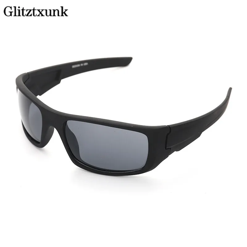 Мужские квадратные солнцезащитные очки Glitztxunk спортивные брендовые дизайнерские