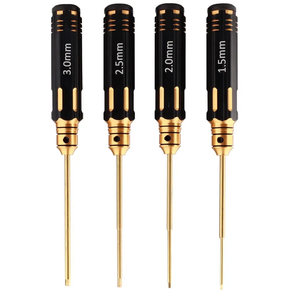 

Phillips Screwdriver Cross Screw Driver Non-slip Titanium Plating Process Repairing Tool for RC Aircraft 1.5mm 2.0mm 2.5mm 3.0mm