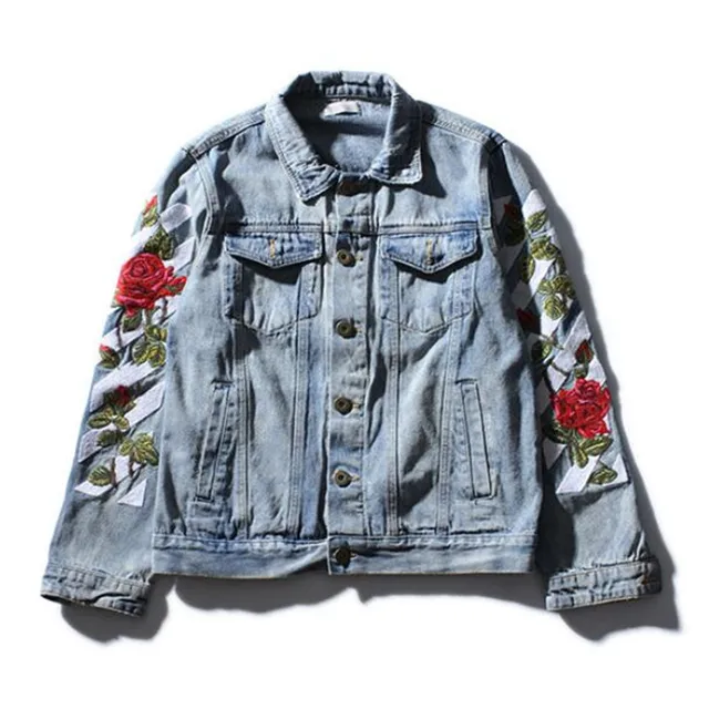 jaket jeans off white