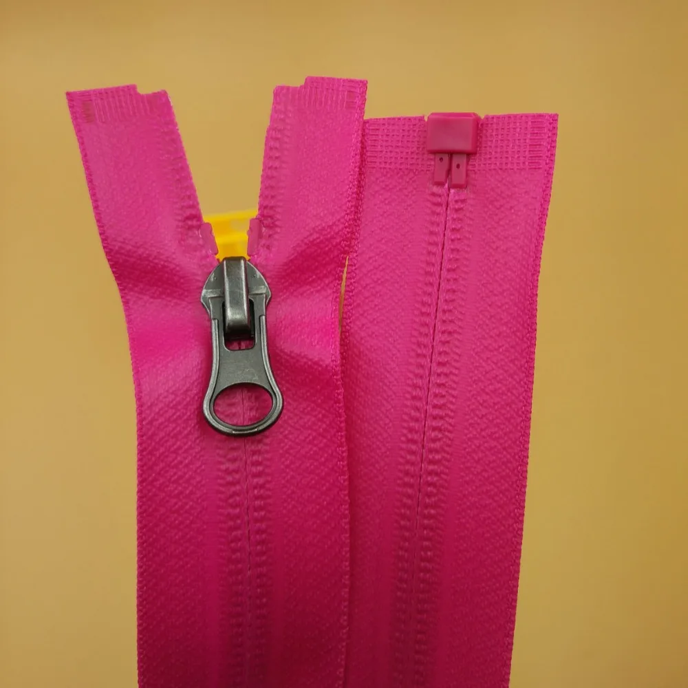 Новинка 5# Высококачественная розовая Водонепроницаемая нейлоновая на молнии из ТПУ 2 шт. 70 см ремонт шитье DIY наружное пальто дождевик аксессуары для одежды