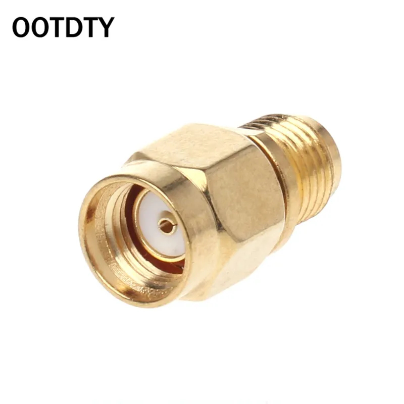

Male Plug To SMA Female Jack Straight RF Adapter Coaxial Connector Converter RP-SMA