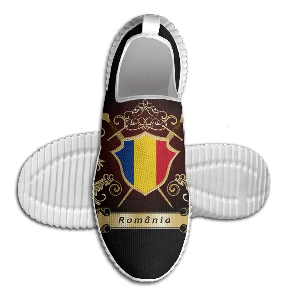 

Mens and Womens Romania Flag Comandt Sports outdoor Shoes Lightweight Breathable Sneaker Running Shoes