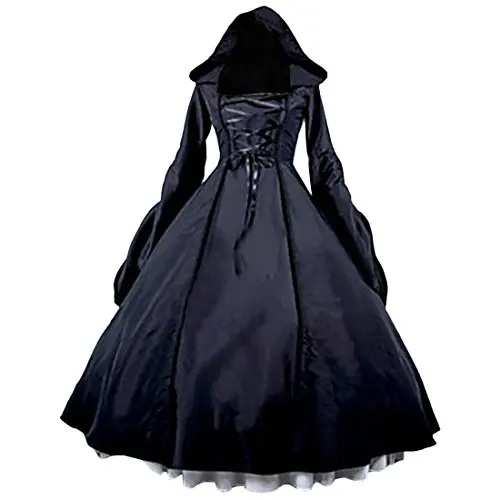 black witch gown