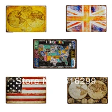 [Mike86] дешевые винтажные металлические жестяные знаки wall art Украшение домашний кафе-бар ретро жестяная вывеска RA-002 заказ смешивания 20*30 см