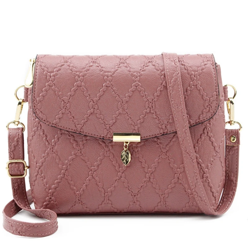 Leather Crossbody Bag With Long Strap For Men