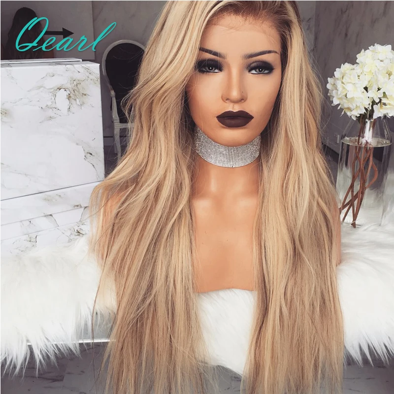 Champagne Gold Ombre lace front wig (4)