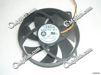 

Genuine For T&T 9225L12S NF1 DC12V 0.24A 9525 95x95x25mm 4Pin 3Wire CPU Cooling Fan