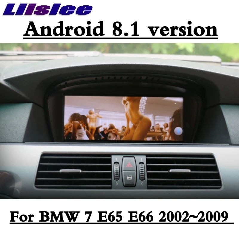 Best Liislee For BMW 7 E65 E66 2002~2009 Car Multimedia GPS Audio Media Radio Stereo Navigation Player NAVI Android 8.1 version 2