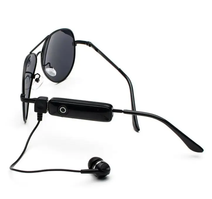 Новые поляризованные солнцезащитные очки с bluetooth-гарнитурой беспроводные музыкальные наушники Micro USB Hands-free Внутриканальные наушники