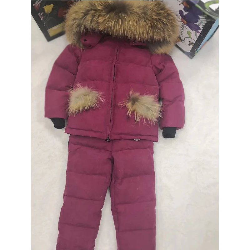 Одежда для маленьких девочек пуховик для девочки, теплая зимняя модная куртка для девочки, куртка для мальчика, комплект одежды для детей 6 мес.-8 лет