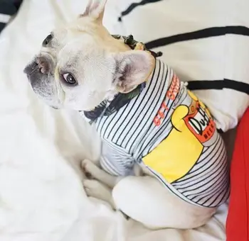 

Duff Beer Striped Tee Suitable For French Bulldogs & Other Small Dogs, Dog Clothings