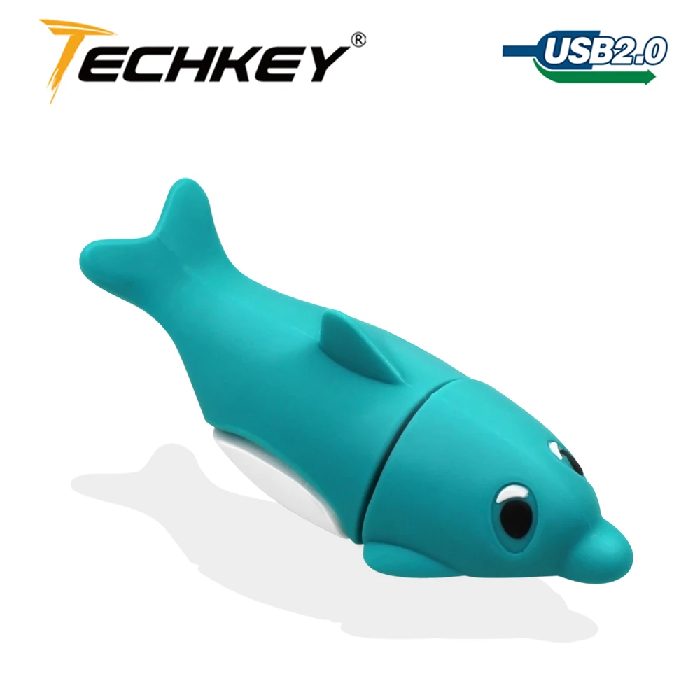 

usb flash drive 64gb USB flash disk 32gb cute cartoon dolphin pen drive 16gb 8gb 4gb usb 2.0 pendrive U disk usb flash gift