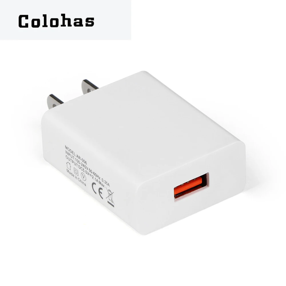 

Universal US Plug USB Adapter Phone Wall Charging Charger For iPhone 7 8 X Samsung S9 Xiaomi Mi 9 8 Huawei P20 Pro iPad Tablet
