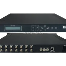 Ird 7IN1 DVB-S S2 с 7 спутниковый тюнер+ 1 asi mux Аси из мультиплексор Профессиональный спутниковый ресивер