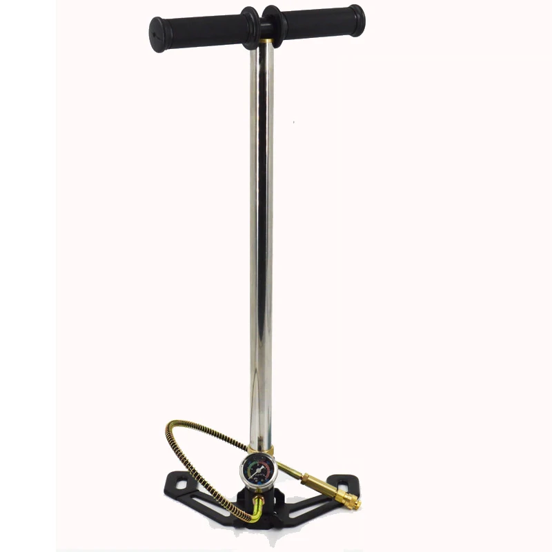 

US Free Shipping High Pressure Tire Pump 300bar 30mpa 4500psi 3 Stage Hand Pcp Pump For Air Rifles Air Gun Paintball