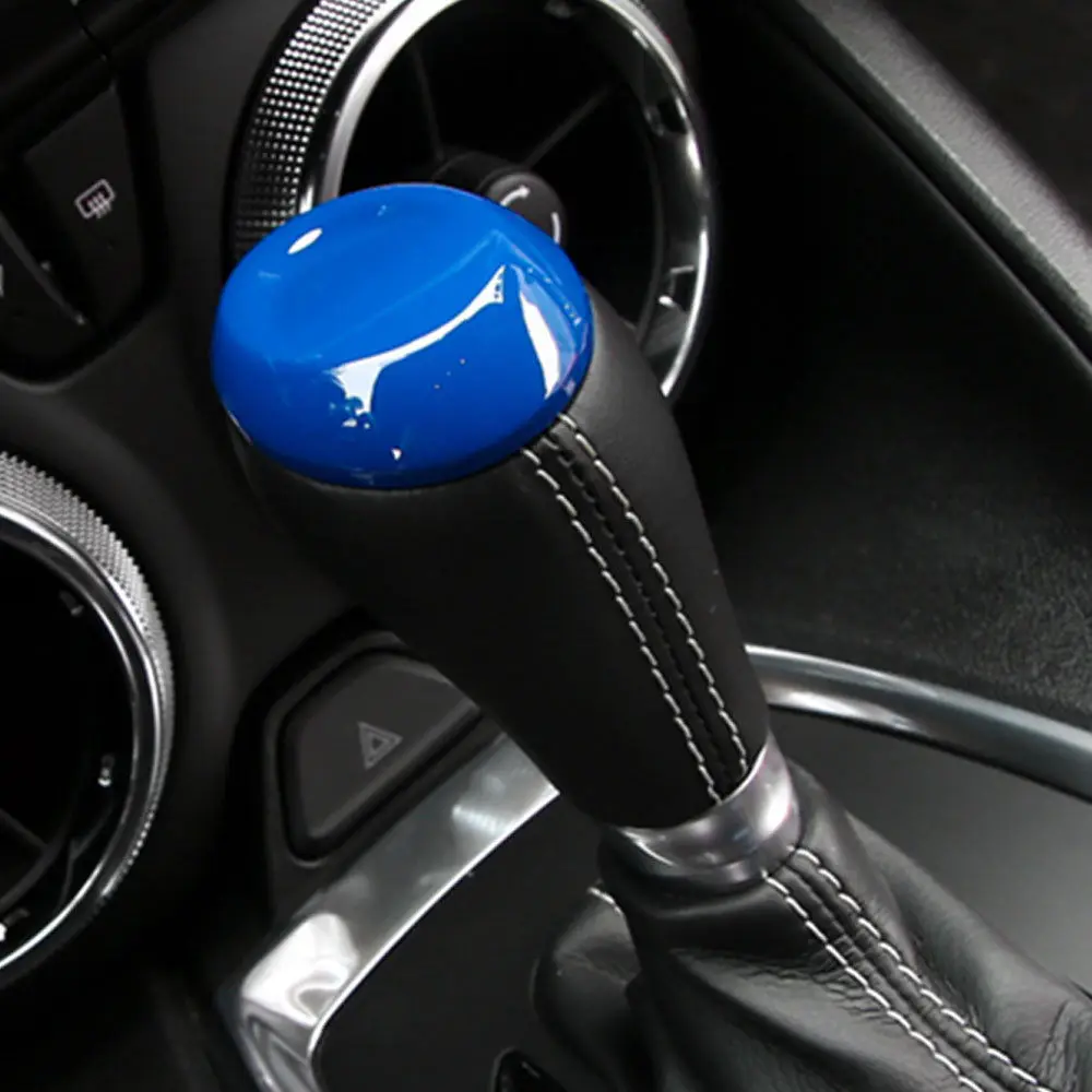 BBQ@FUKA ABS Car Styling Car Interior Parts Gears Panel Trim Shift Knob Head Cover Fit For Chevrolet Camaro 2017 with 6 Colors BBQ@FUKA ABS Car Styling Car Interior Parts Gears Panel Trim Shift Knob Head Cover Fit For Chevrolet Camaro 2017 with 6 Colors