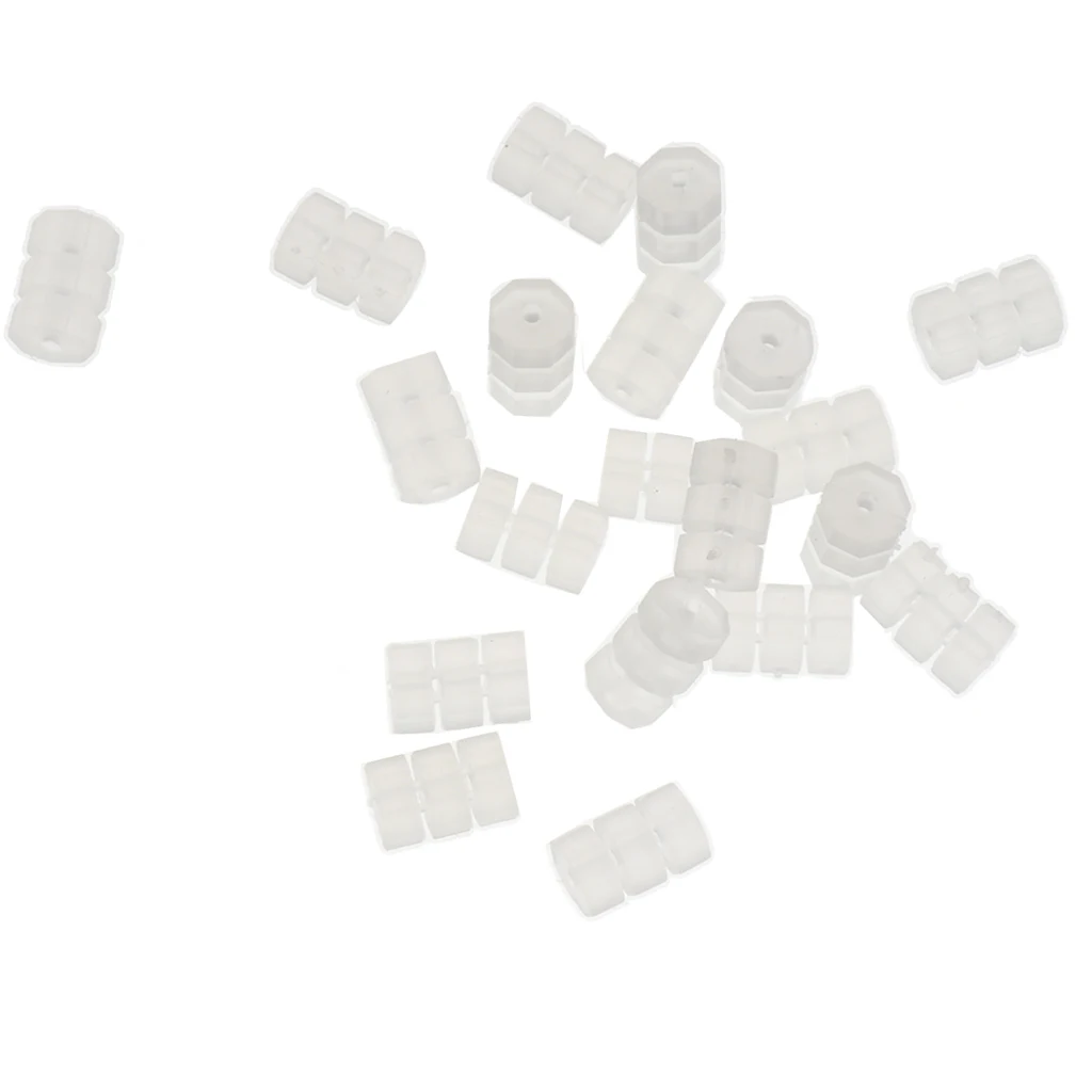 20pcs Bicycle Cable Donuts O-Rings Brake Cable Donut Housing Repair Tool Plastic Easy Installation Parts Accessories 