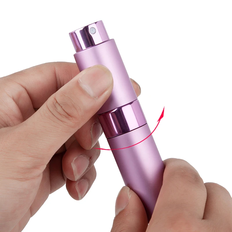 8ml10ml15ml металлическая алюминиевая бутылка для духов косметическая с распылителем