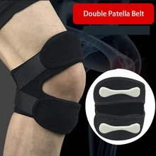 ARBOT поддержка колена регулируемая двойная Пряжка коленной чашечки защитный ремень Скоба Бег Баскетбол Футбол спортивный коленный протектор