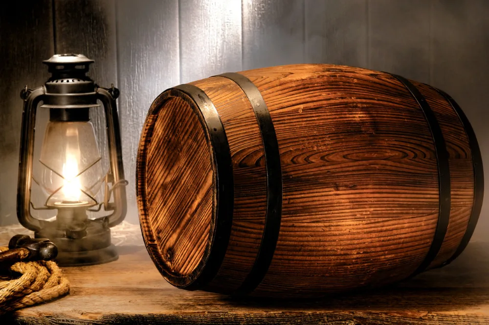 

7x5FT Wild West Cowboy Rope Barn Lantern Barrel Wood Hut Custom Photography Backgrounds Studio Backdrops Vinyl 220cm x 150cm