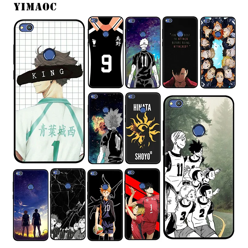 YIMAOC Haikyuu аниме мягкий чехол для huawei mate 20 10 P30 P20 Pro P10 P9 P Smart Z 2019 &amp Nova 3 3i Lite |