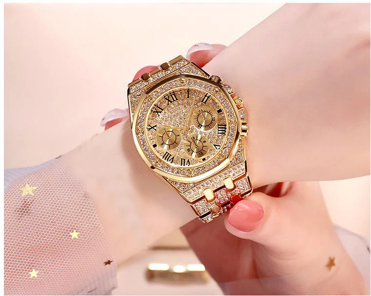 Мужские часы лучший бренд класса люкс часы со льдом золотые часы с бриллиантами для мужчин квадратные Кварцевые водонепроницаемые наручные часы Relogio Masculino