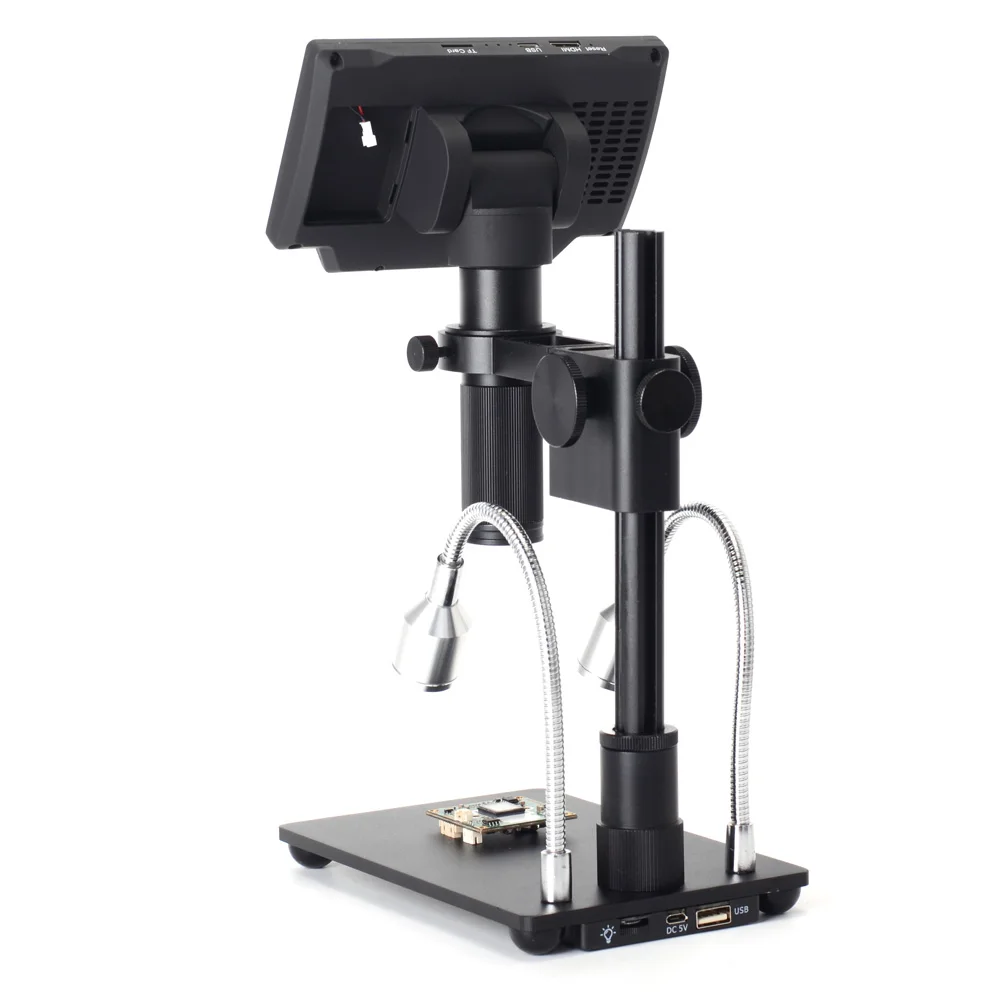  34MP 4K Digital HDMI USB Stereo Microscope Camera 5
