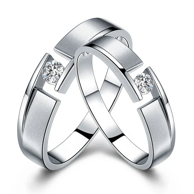 gvbor 019 carats i jsi lovers couple diamond wedding ring man i8k white gold promise - Diamond Wedding Rings For Men gvbor 019 carats i jsi lovers couple diamond wedding ring man i8k white gold promise - Diamond Wedding Rings For Men
