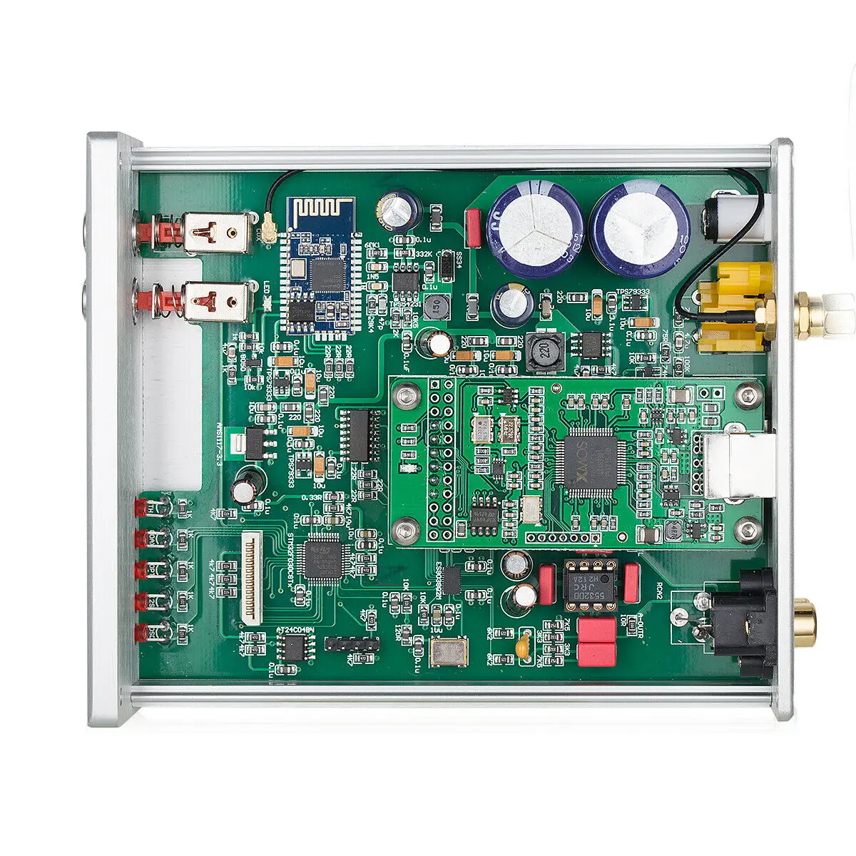 Nobsound Hi-Fi ES9038 Bluetooth 5,0 USB ЦАП цифро-аналоговый преобразователь OPT/коаксиальный адаптер DSD