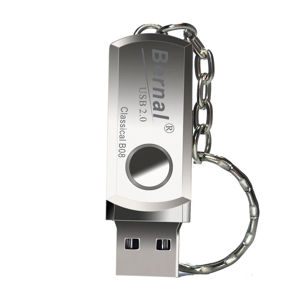 Bernal мини флеш накопитель из нержавеющей стали 32 Гб 64 ГБ высокоскоростной usb 2 0