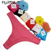Cotton Women's Sexy Thongs G-string Underwear Panties Briefs For Ladies T-back,Free Shipping 1pcs/lot  87085 ► Photo 1/5