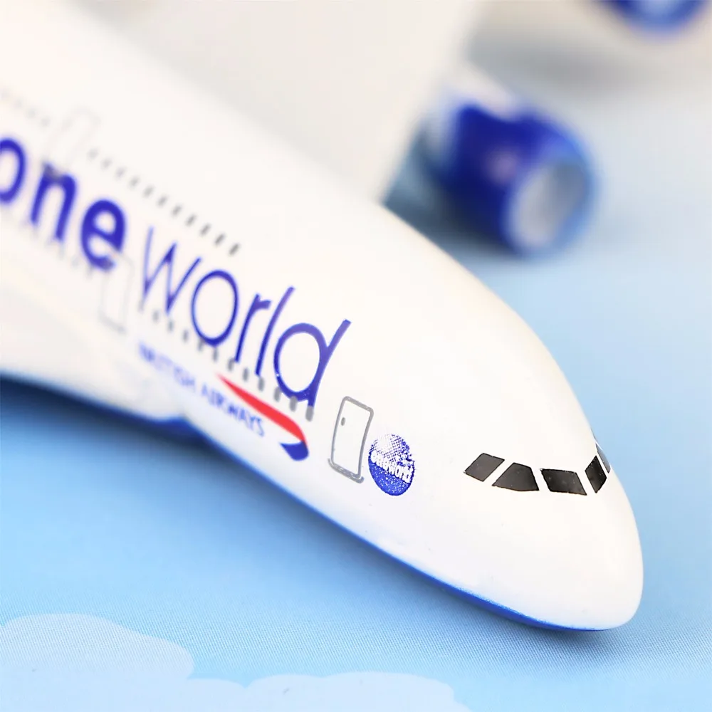 British Airways A380 16 см металлические модели самолетов подарок на день рождения для