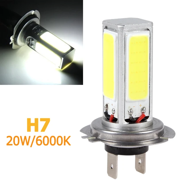 Best Price 20W H7 Super High Power COB LED White Car Light for Fog Driving / DRL Car Fog Light daytime running driving light lamp Lights Best Price 20W H7 Super High Power COB LED White Car Light for Fog Driving / DRL Car Fog Light daytime running driving light lamp Lights