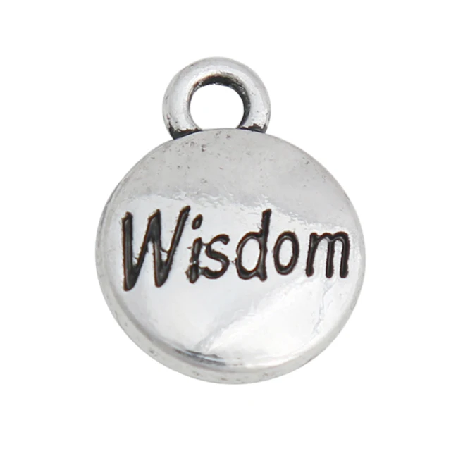 Buy RAINXTAR Fashion Vintage Oval Letter Charms Alloy