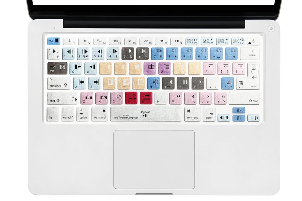 1 шт. Обложка для клавиатуры MacBook Air Pro Retina 13 15 17 дюймов|keyboard cover|avid media composer keyboardshortcut