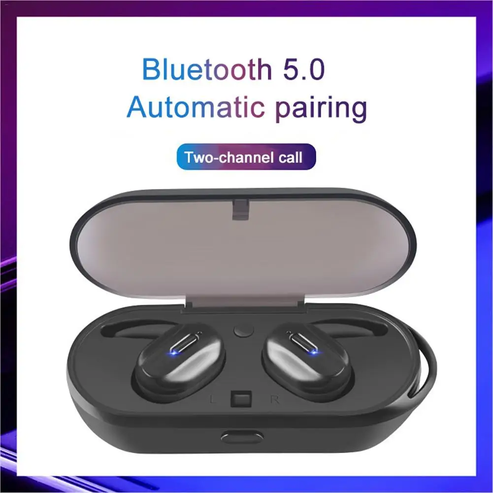 

T26 In Ear TWS Wireless Bluetooth 5.0 Earphone HIFI Without Delay Stereo Noise Reduction Wireless Sports Bluetooth Headset