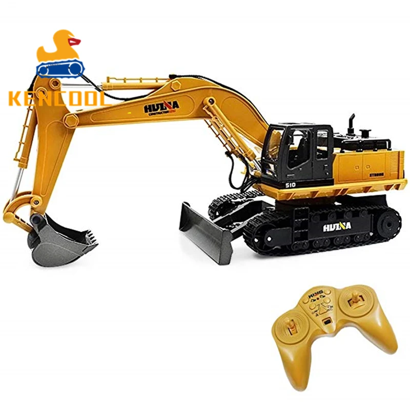 

1:16 RC Remote 2.4Ghz Alloy 11 Channel Crawler Full-Function Excavator, Radio Remote Simulation Mine Control Construction Truck