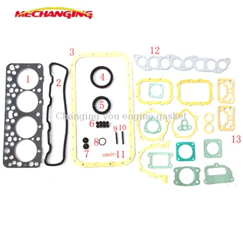 

SD23 For NISSAN PICKUP 720 Full Set Engine Rebuilding Kits Automotive spare parts engine seal gasket 10101-09W25 50094100