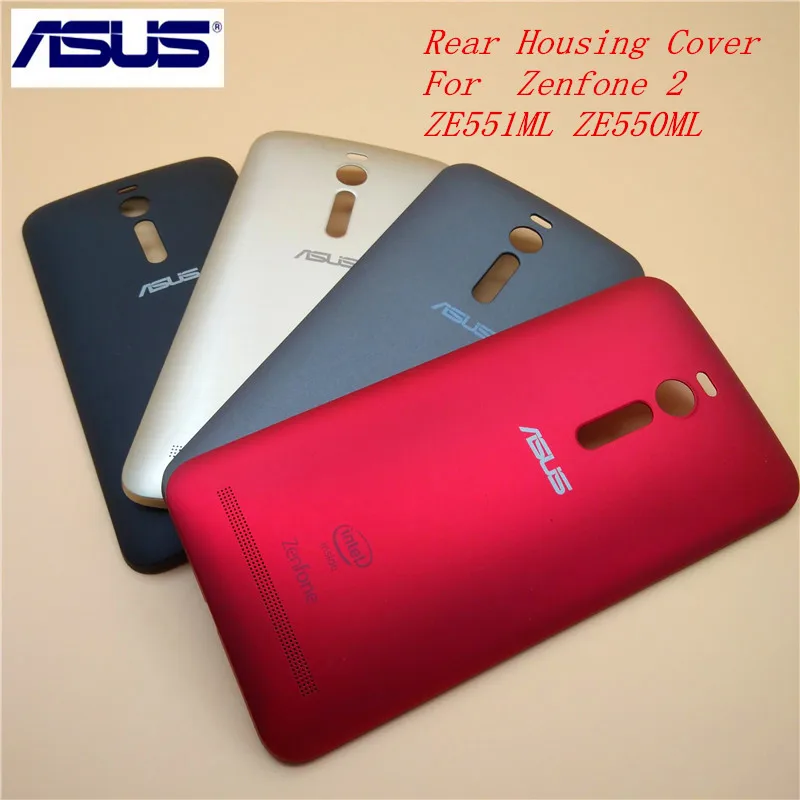 

Original ASUS Zenfone 2 Deluxe ZE551ML ZE550ML Rear Housing Cover Replacement Back Door Battery Case For Power Button