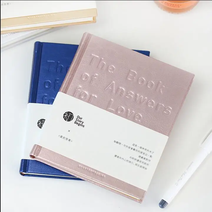 

Love Answers" Journal Diary Hard Cover Diary Cute Planner Journal School Study Notebook Memo Notepad