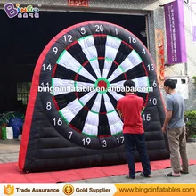 Дешевые с одной стороны 3 м/10 футов высота надувной футбол Дарт доска-игрушка